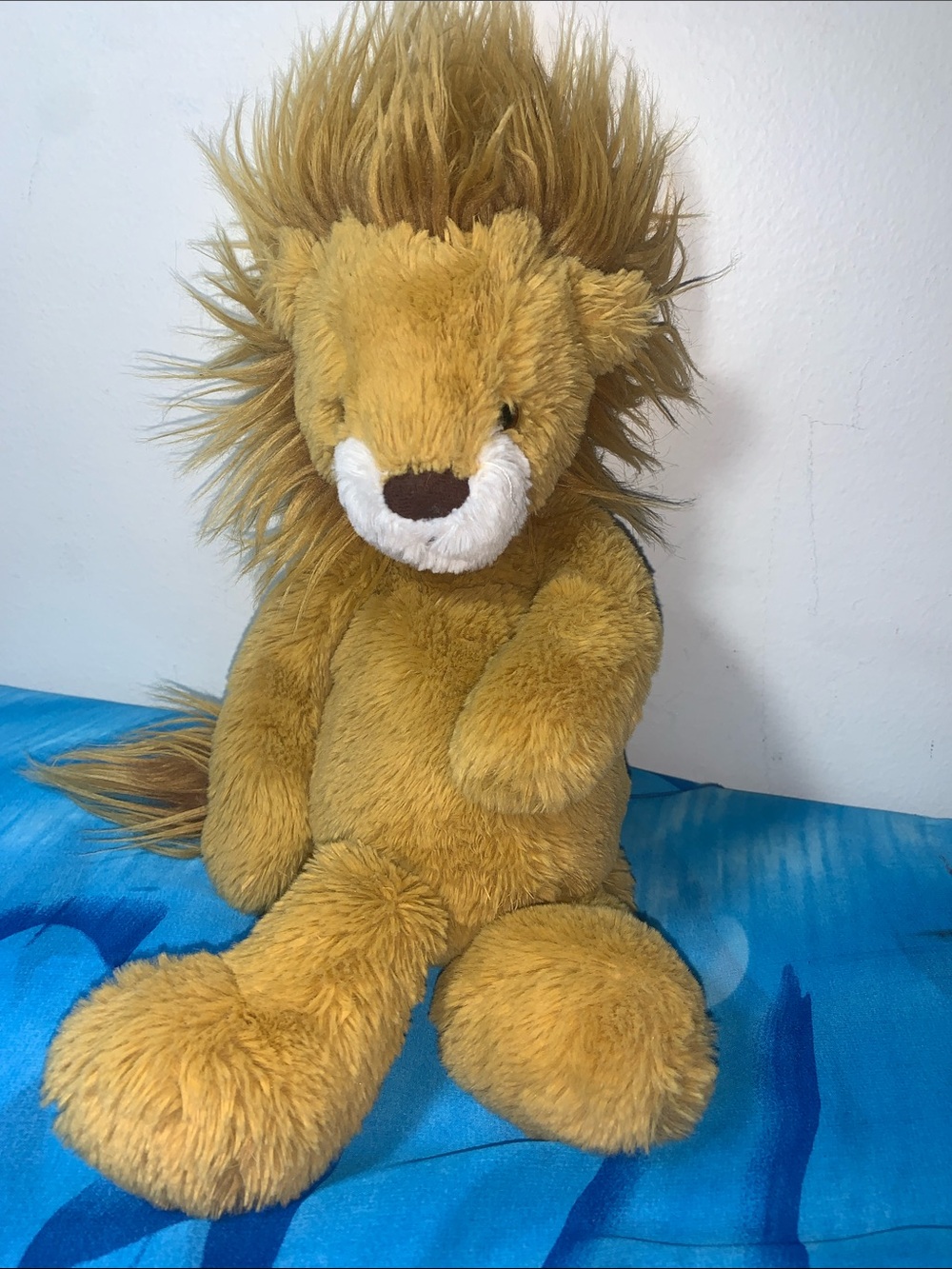 Jellycat Golden Lion Stuffed Animal - Soft Cuddly Toy for Kids Retired
